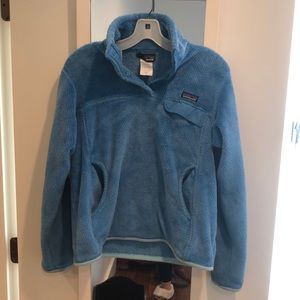 Patagonia Fleece M Blue Snap-T® Fleece Pullover